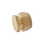 Bouchon bicône à bague laiton pour tube cuivre Ø16 Bouchon bicône à bague laiton pour tube cuivre Ø16