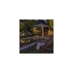 Boule flottante solaire xanlite crepuscule transparente ip44 Boule flottante solaire xanlite crepuscule transparente ip44
