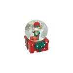 Boule  neige lutin dcor paquet cadeau 65mm feeric light & christmas
