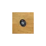 Bouton de meuble louis xvi rohan chrome vieilli 3, 2 cm