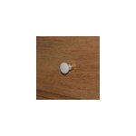 Bouton de meuble porcelaine vras goodhome blanc Ø2. 4 x l. 24 mm x h. 2. 4 cm Bouton de meuble porcelaine vras goodhome blanc Ø2. 4 x l. 24 mm x h. 2. 4 cm