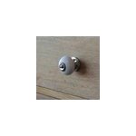 Bouton de meuble porcelaine vras goodhome blanc 4 cm