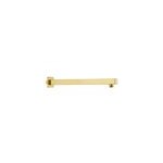 Bras de douche encastrable carré l. 37, 3 cm, doré brossé, edouard rousseau Bras de douche encastrable carré l. 37, 3 cm, doré brossé, edouard rousseau
