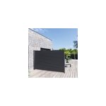 Brise vue antao gris l. 300 x h. 180 cm hespéride Brise vue antao gris l. 300 x h. 180 cm hespéride
