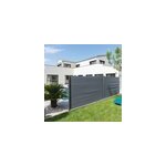 Brise vue antao gris l. 600 x h. 180 cm hespride