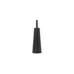 Brosse wc et support brabantia renew en mtal coloris noir mat
