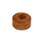 Butoir 23 x hauteur 11 mm caoutchouc rouge