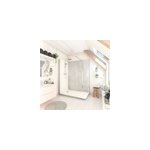 Cabine de douche à l italienne l. 90 x l. 160 x h. 218 cm effet marbre gris, receveur de plain - pied, ... Cabine de douche à l italienne l. 90 x l. 160 x h. 218 cm effet marbre gris, receveur de plain - pied, ...