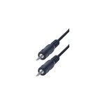 C�ble audio jack 3. 5 mm m�le / 3. 5 mm m�le - noir 1. 5 m - erard
