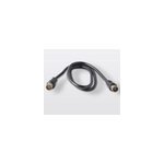 C�ble coaxial 3c2v �9. 52 mm m�le / m�le noir, 0. 75 m
