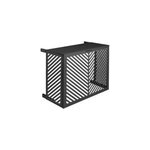 Cache - climatiseur végétal anthracite 102 x 107 cm Cache - climatiseur végétal anthracite 102 x 107 cm