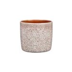 Cache - pot rond c�ramique beige roccia 900 scheurich �18 cm x h. 16cm