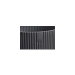 Cache - pot rond en plastique anthracite elho �30cm