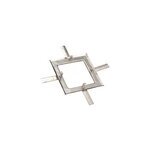 Cadre de fixation raccord haut / conduit 20x20 poujoulat