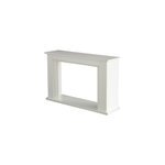 Cadre d'habillage de foyer pour insert goodhome rlf - m2 blanc