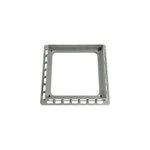 Cadre pour regard gris 200 x 200 fitt