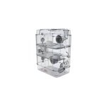 Cage rody 3 trio zolux blanche spacieuse pour rongeurs Cage rody 3 trio zolux blanche spacieuse pour rongeurs