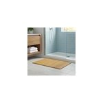 Caillebotis antid�rapant rectangulaire goodhome calendon coloris marron en bambou l. 70 x l. 50 cm