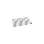 Caillebotis de baignoire blanc 80 x 50 cm Caillebotis de baignoire blanc 80 x 50 cm