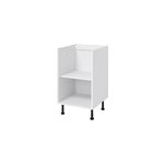 Caisson bas de cuisine caraway goodhome blanc h. 72 cm x l. 50 cm