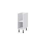 Caisson bas de cuisine goodhome caraway blanc h. 72 cm x l. 30 cm