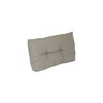 C�le reins coussin palette easy for life marron taupe l. 60 x l. 40 x ep. 10 cm