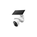 Camra de vidosurveillance extrieure avec panneau solaire tp - link tc92 blanc