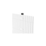 Clip de fixation brise vue blanc klikstrom x26