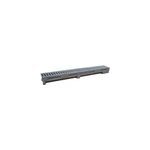 Caniveau bton polyester avec grille galva 12, 5 x 100 cm