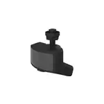 Capteur de mouvement extérieur davern ip65 6v 0, 1w h. 10 x l. 7 x l. 7 goodhome noir mat Capteur de mouvement extérieur davern ip65 6v 0, 1w h. 10 x l. 7 x l. 7 goodhome noir mat