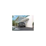 Carport en bois toit plat jean cerland 15, 6m�
