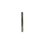 Carré de poignée de porte lisse cremone acier 7 mm h. 7 x l. 70 mm gris Carré de poignée de porte lisse cremone acier 7 mm h. 7 x l. 70 mm gris