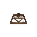 Carré potager en bois lot de 4 pièces Carré potager en bois lot de 4 pièces