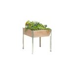 Carr potager sur pieds mon petit potager design gm 80 x 75 x h. 80 cm