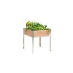 Carr potager sur pieds mon petit potager design pm 65 x 60 x h. 80 cm
