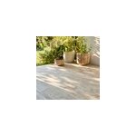 Carrelage sol extrieur brown marron 23 x 120 cm