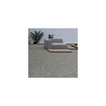 Carrelage sol ext�rieur en gr�s c�rame �maill� effet b�ton gris marengo l. 60 x l. 60 x �p. 0. 9cm bauha ...