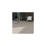 Carrelage sol ext�rieur en gr�s c�rame �maill� effet b�ton gris perle l. 45 x l. 45 x �p. 0. 85cm bauha ...