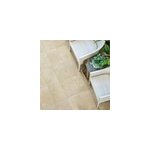 Carrelage sol ext�rieur en gr�s c�rame �maill� effet pierre beige l. 30 x l. 50 x �p. 0, 9 cm sunstone ...