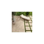 Carrelage sol ext�rieur en gr�s c�rame �maill� effet pierre beige l. 60 x l. 60 x �p. 2 cm goodhome tamiri ...