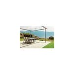 Carrelage sol extrieur travertine beige 60 x 60 cm