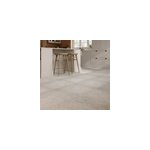 Carrelage sol et mur gris clair effet b�ton l. 59, 5 x l. 59, 5 cm x �p. 8, 7 mm, arina