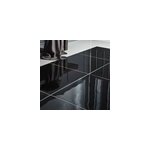 Carrelage sol noir poli haute brillance 60 x 60 cm livourne 2
