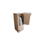 Carton penderie déménagement h. 120 x l. 50 x l. 50 cm capacité 160 l pack and move Carton penderie déménagement h. 120 x l. 50 x l. 50 cm capacité 160 l pack and move