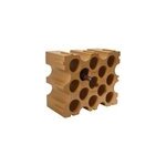 Casier 15 bouteilles en polystyr�ne coloris brique