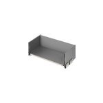 Casserolier goodhome soto anthracite l. 60 x p. 27 cm