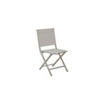 Chaise de jardin thema coloris cr�me proloisirs