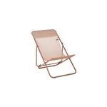 Chaise longue maxi transat colorblock batyline iso coloris canyon