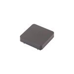 Chapeau carr mtal et plastique goodhome neva ral 7039 taupe 7, 5 x h. 3, 7 cm + fixation taupe