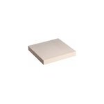 Chapeau de pilier plat blanc 28 x 28 cm Chapeau de pilier plat blanc 28 x 28 cm